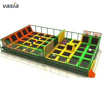 Jauna dizaina bērnu batuta parka aprīkojums